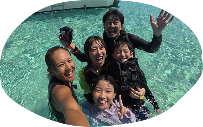 マリン経験×保育経験を持つ代表が直接対応